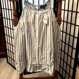 Lane Bryant Cotton tieback tank top size 20 NWT